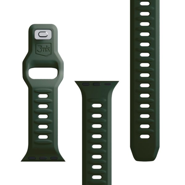 Թևնոց  3mk Silicone Watch Strap for Apple 42/44/45/49 mm - Image 2