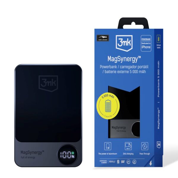 Հոսանքի կուտակիչ 3mk  MagSynergy 5000mAh