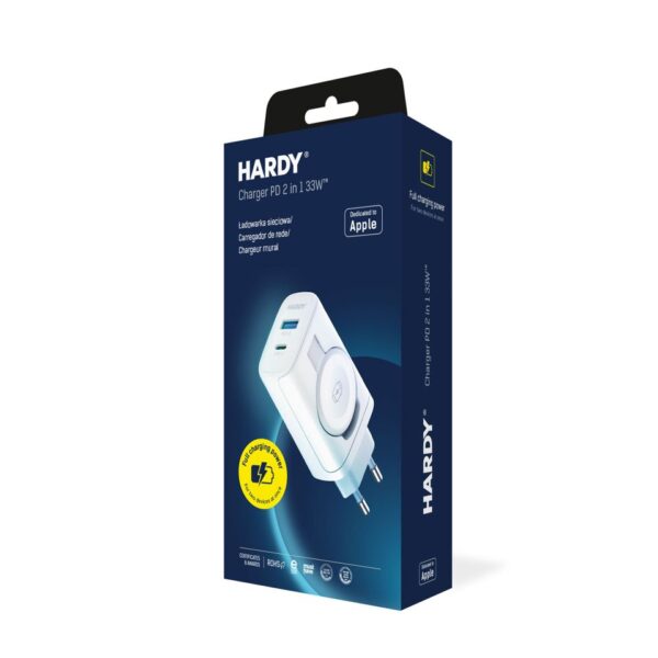 Լիցքավորիչ HARDY Charger PD 2in1 33W for Apple - Image 2