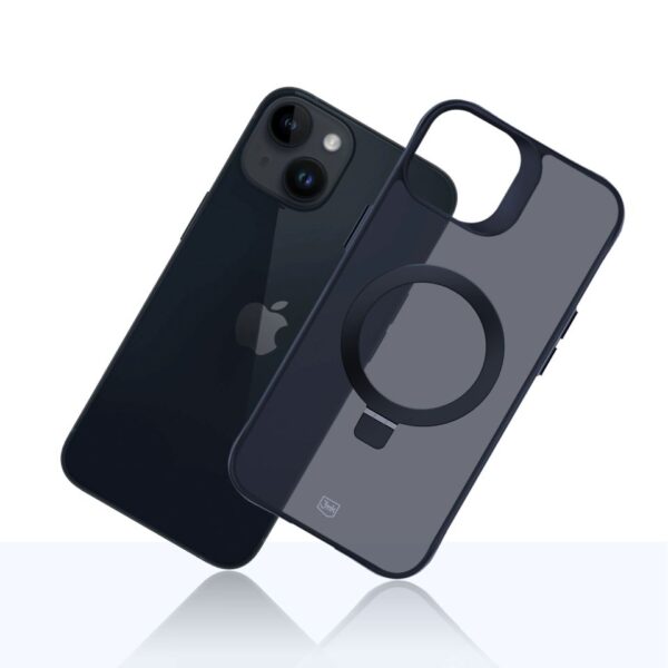 Պատյան Apple iPhone 13/14 - 3mk Smoke Case Mag&Stand - Image 5